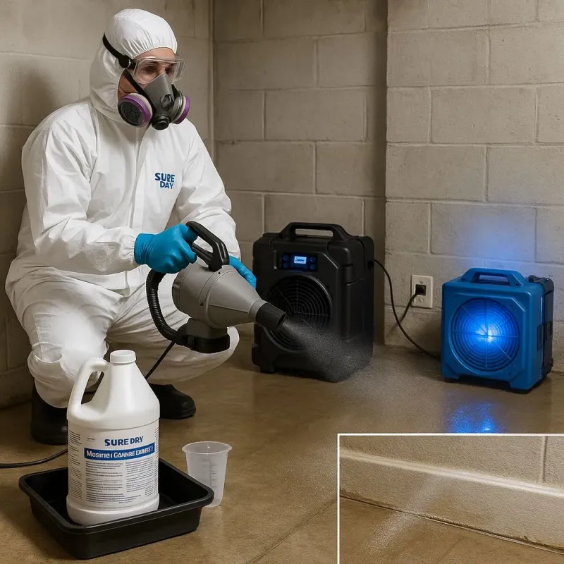 Sanitization and Odor Removal process in Verdigris, OK