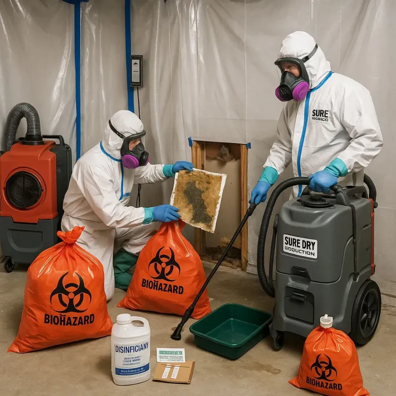 Contaminated Water Handling Protocols process in Verdigris, OK