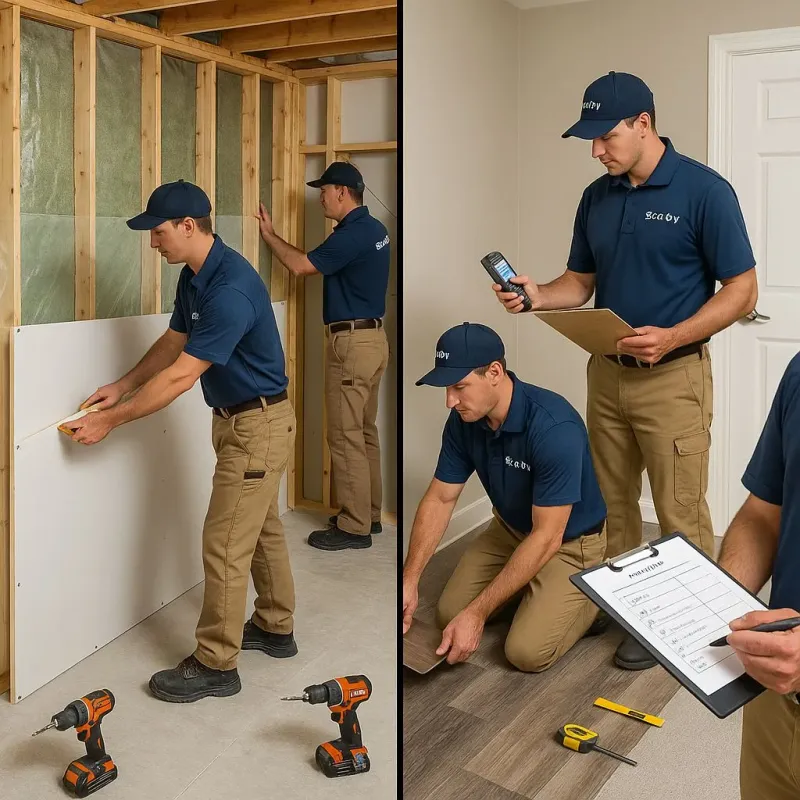 Repairs and Reconstruction process in Verdigris, OK